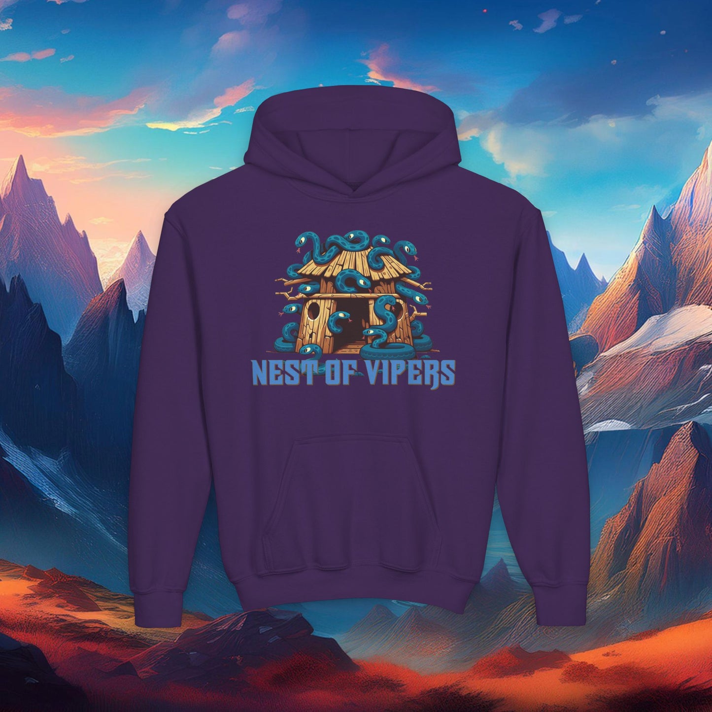 Nest of Vipers Youth Hoodie