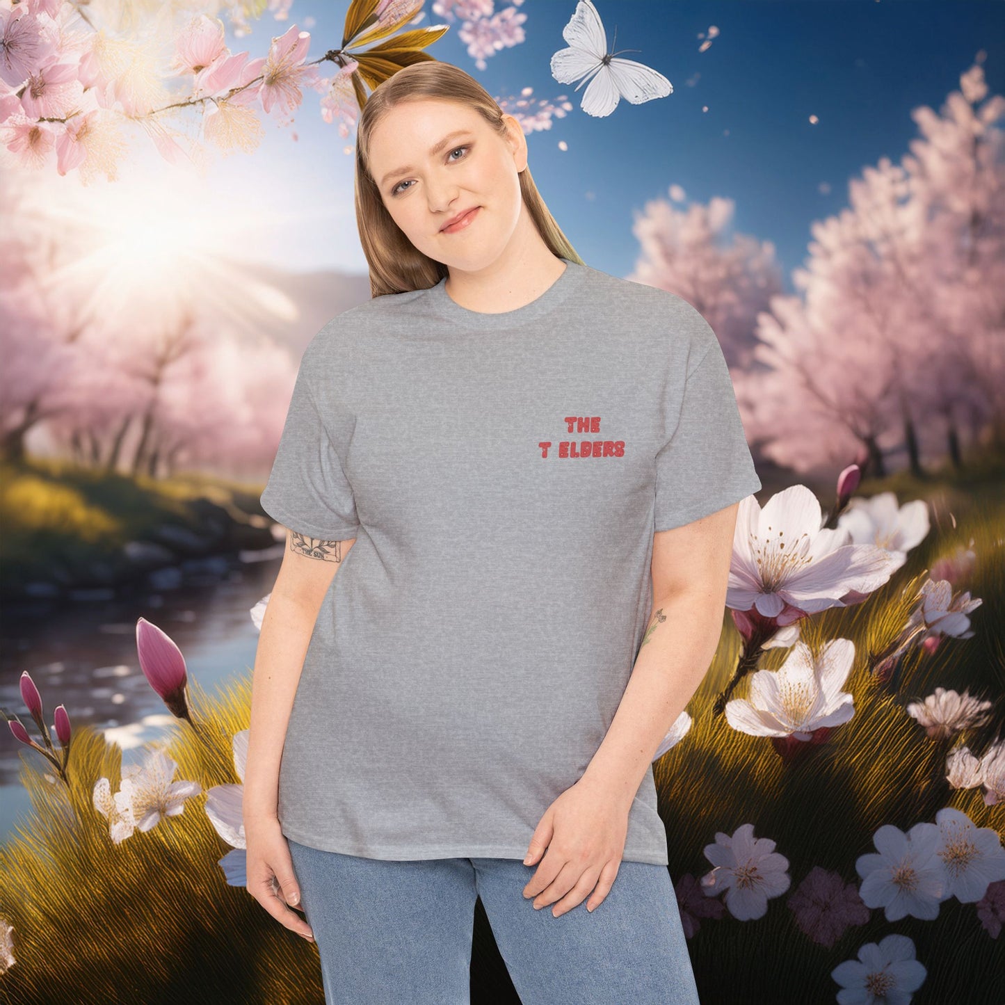 The T Elders Butterfly Unisex Cotton Tee