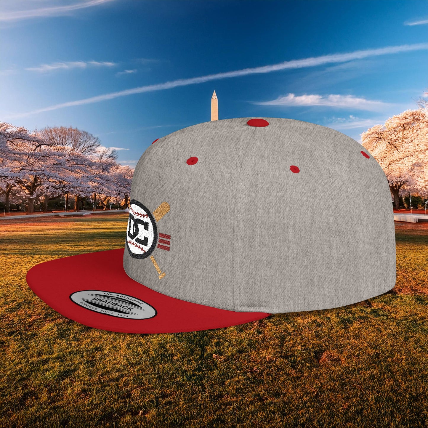 DC Baseball Flat Bill Snapback