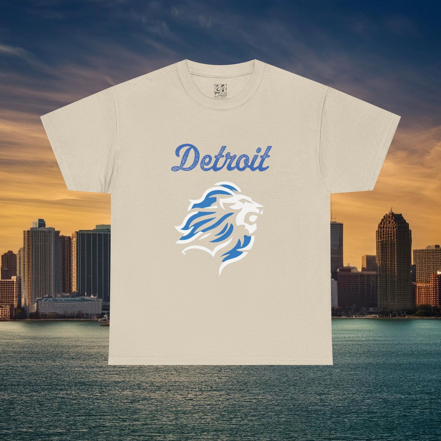 Detroit Football Crest Tee