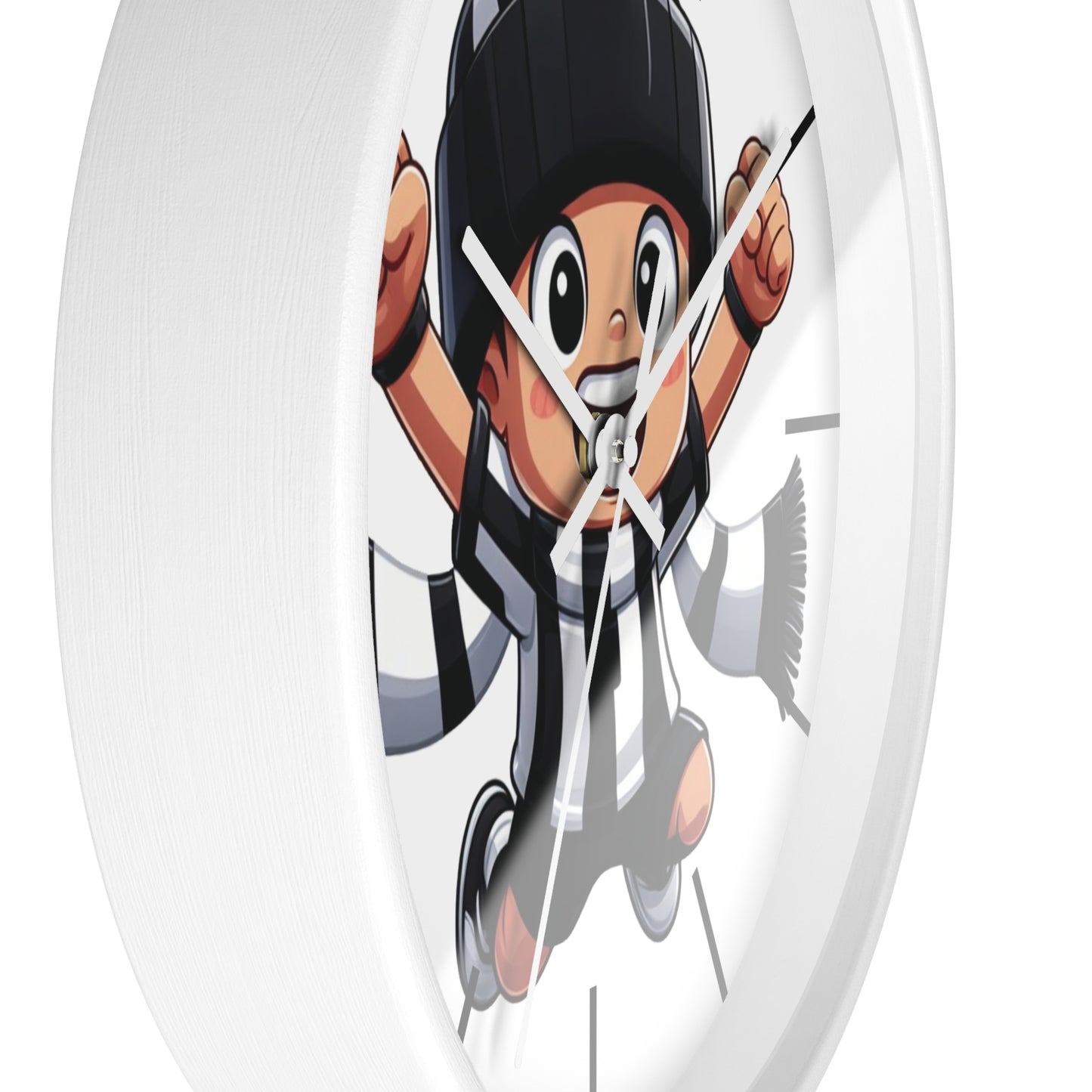 Mini Toon Supporter Wall Clock