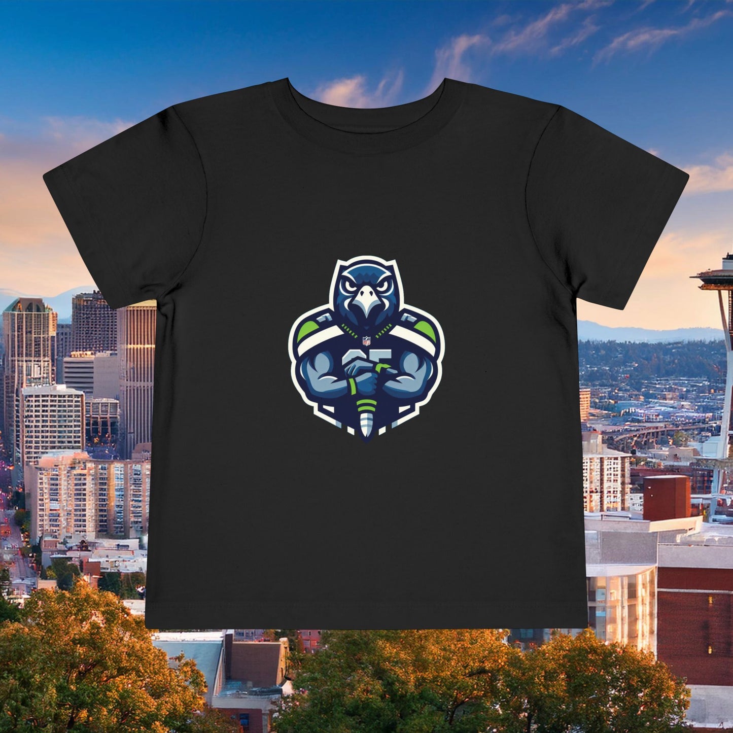 Seattle Football Player Toddler Tee