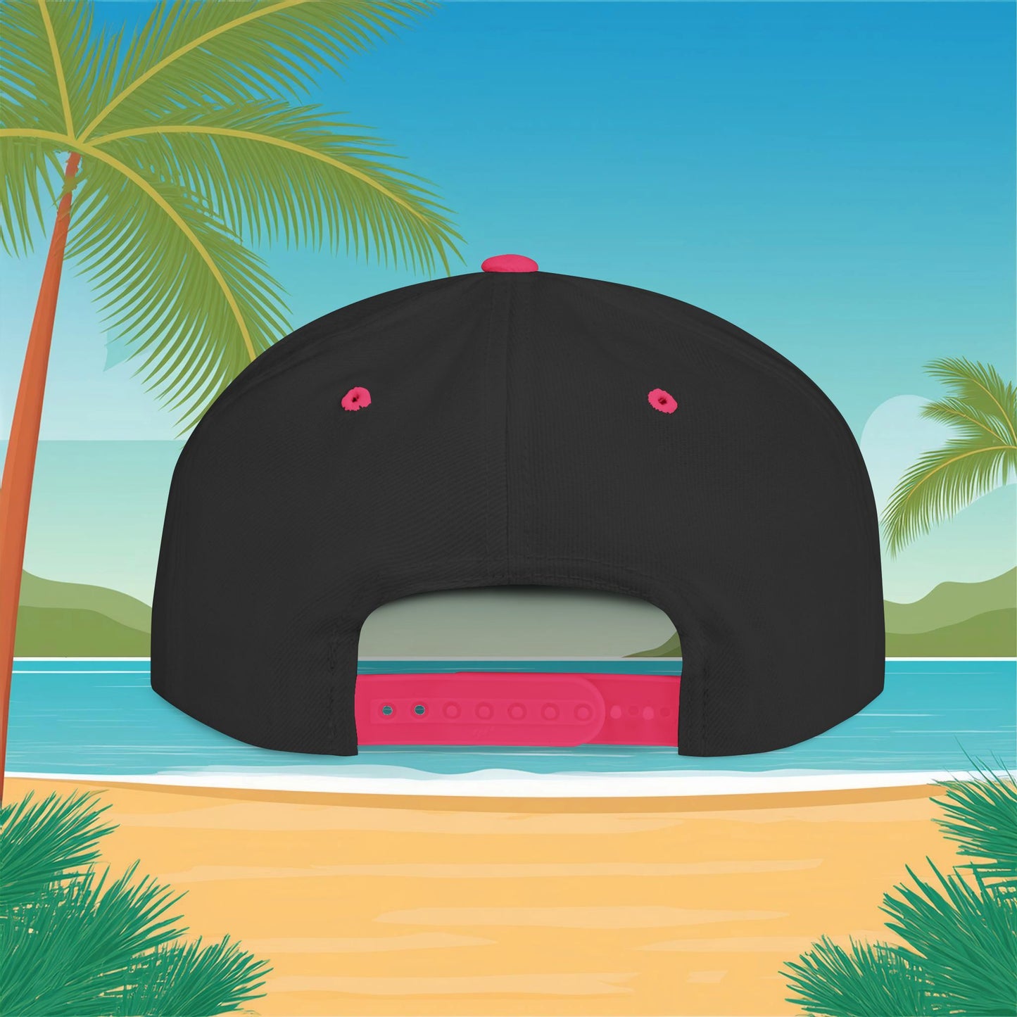 Miami Baseball Flat Bill Snapback