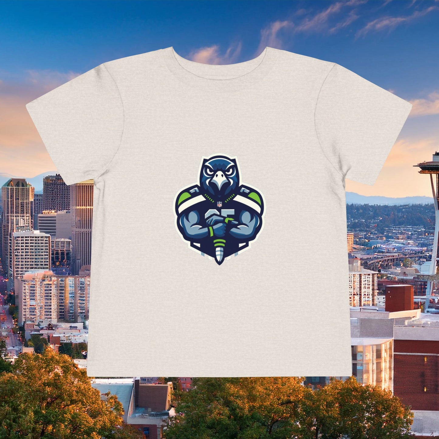 Seattle Football Player Toddler Tee