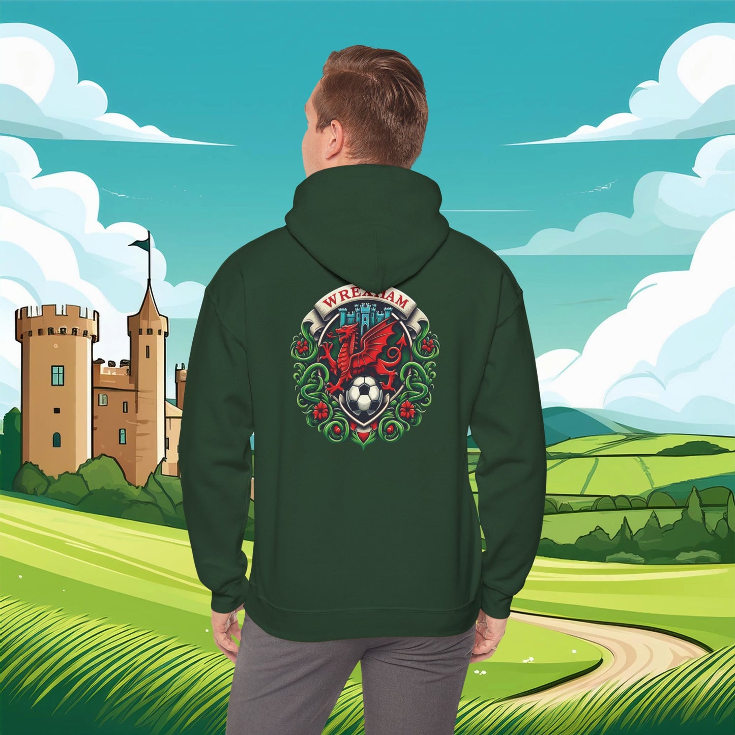 Wrexham Crest Hoodie