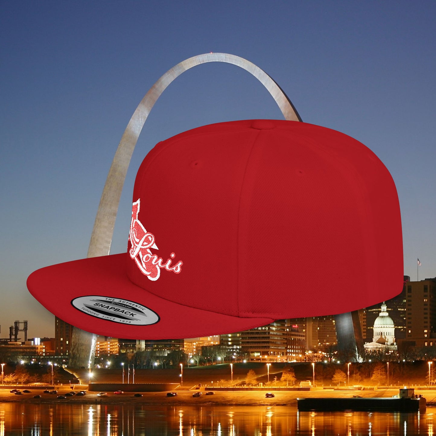The St Louis Baseball Flat Bill Snapback
