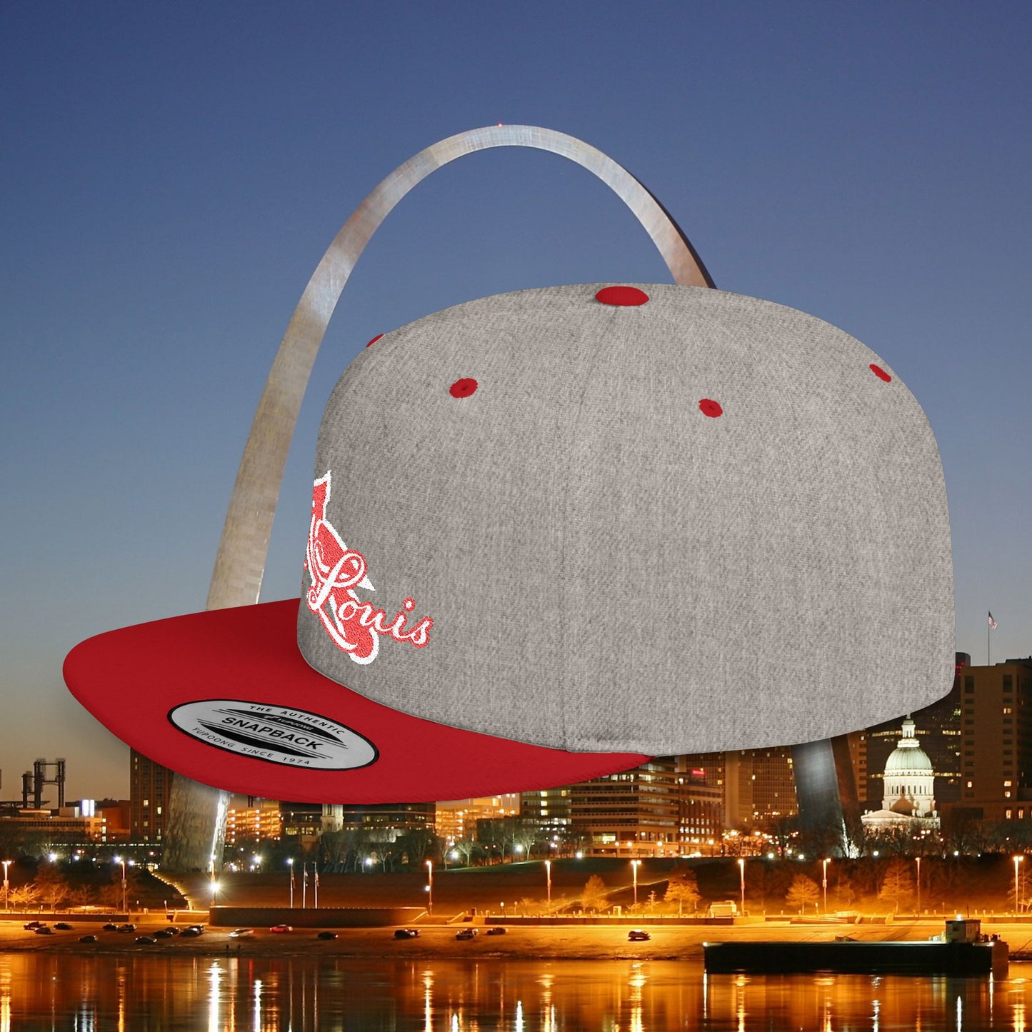The St Louis Baseball Flat Bill Snapback
