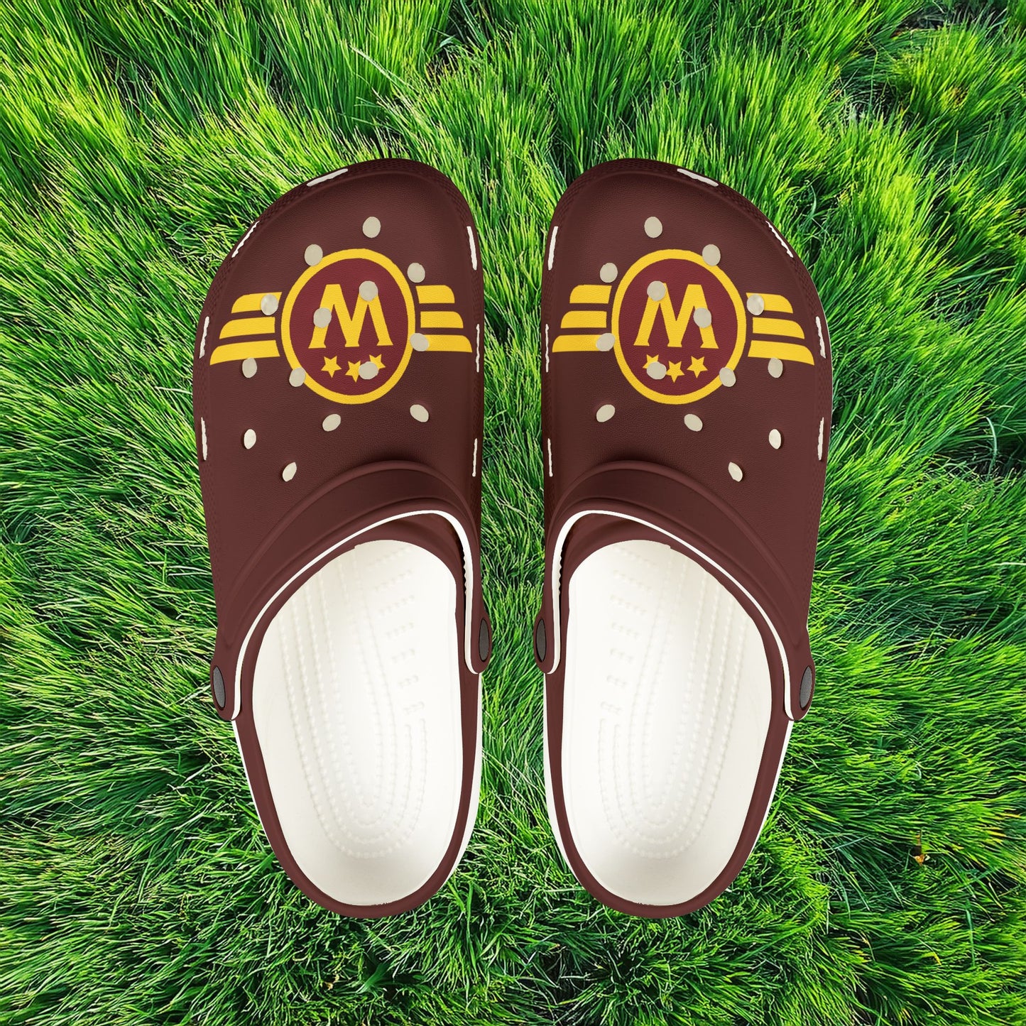 Washington DC Football Logo Foam Clogs