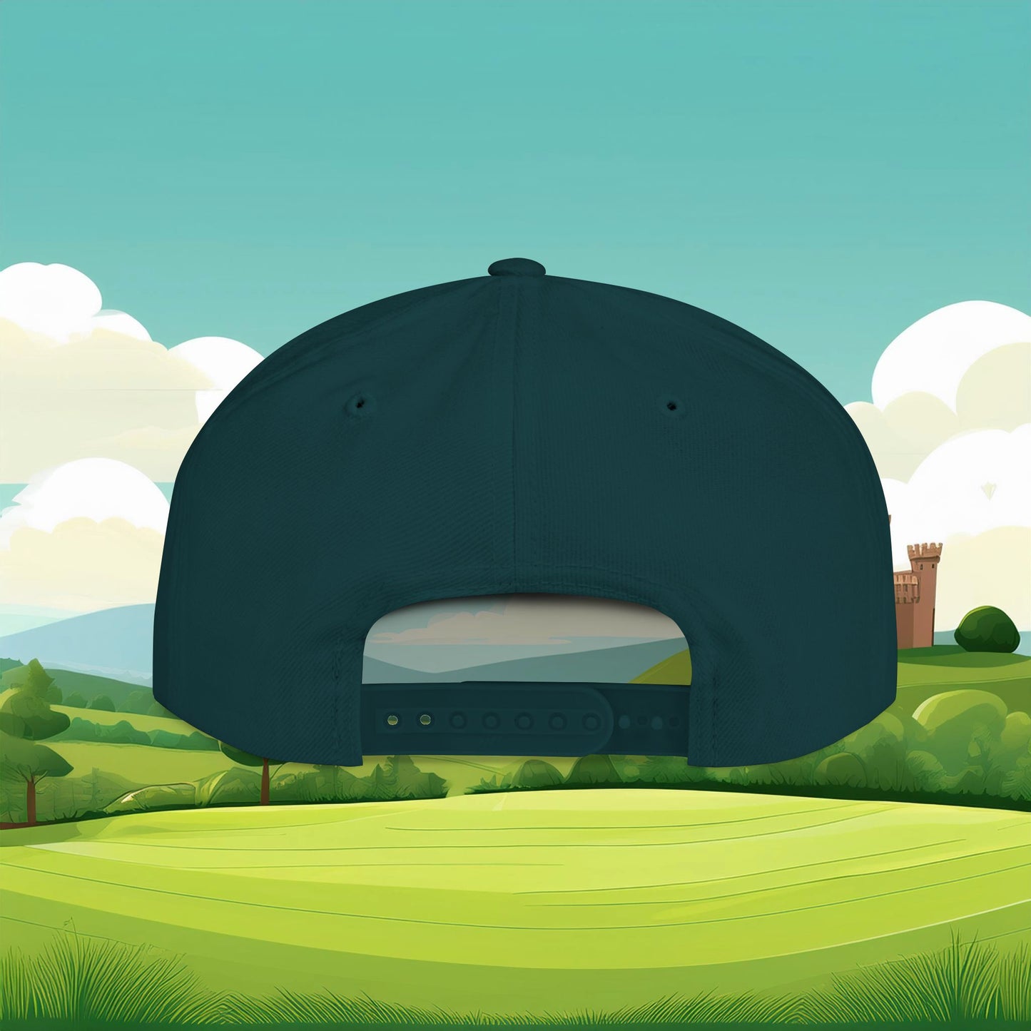 The Cymru Flat Bill Snapback