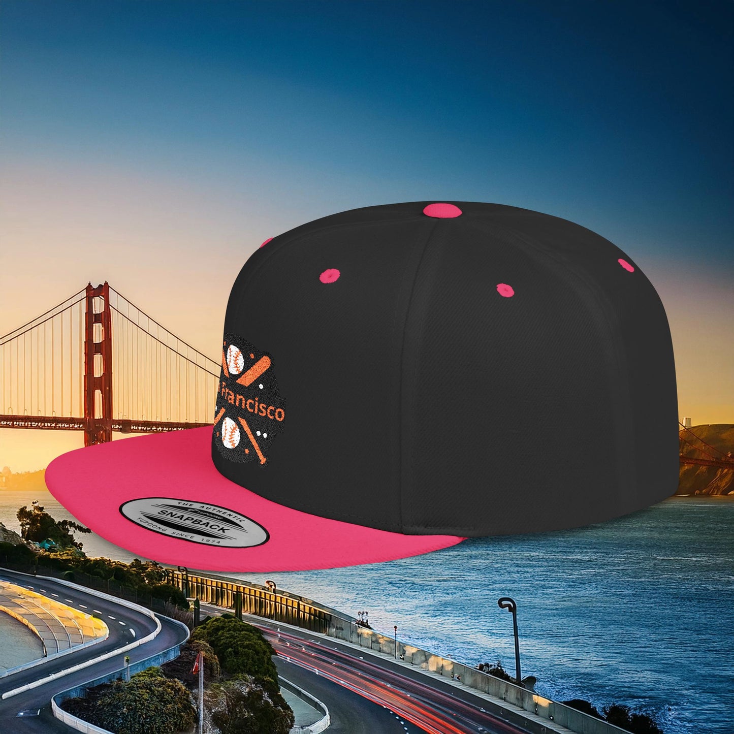 San Francisco Baseball Flat Bill Snapback