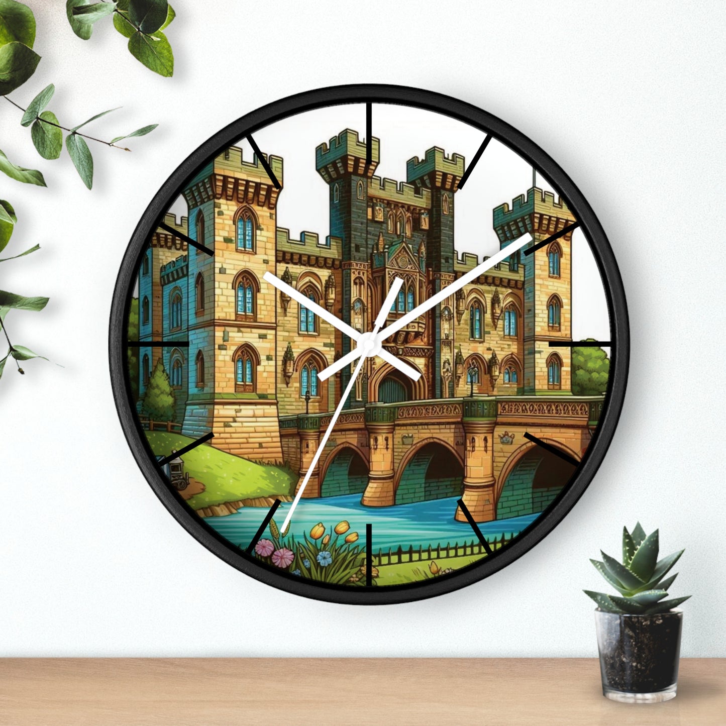 Castle Wall Clock