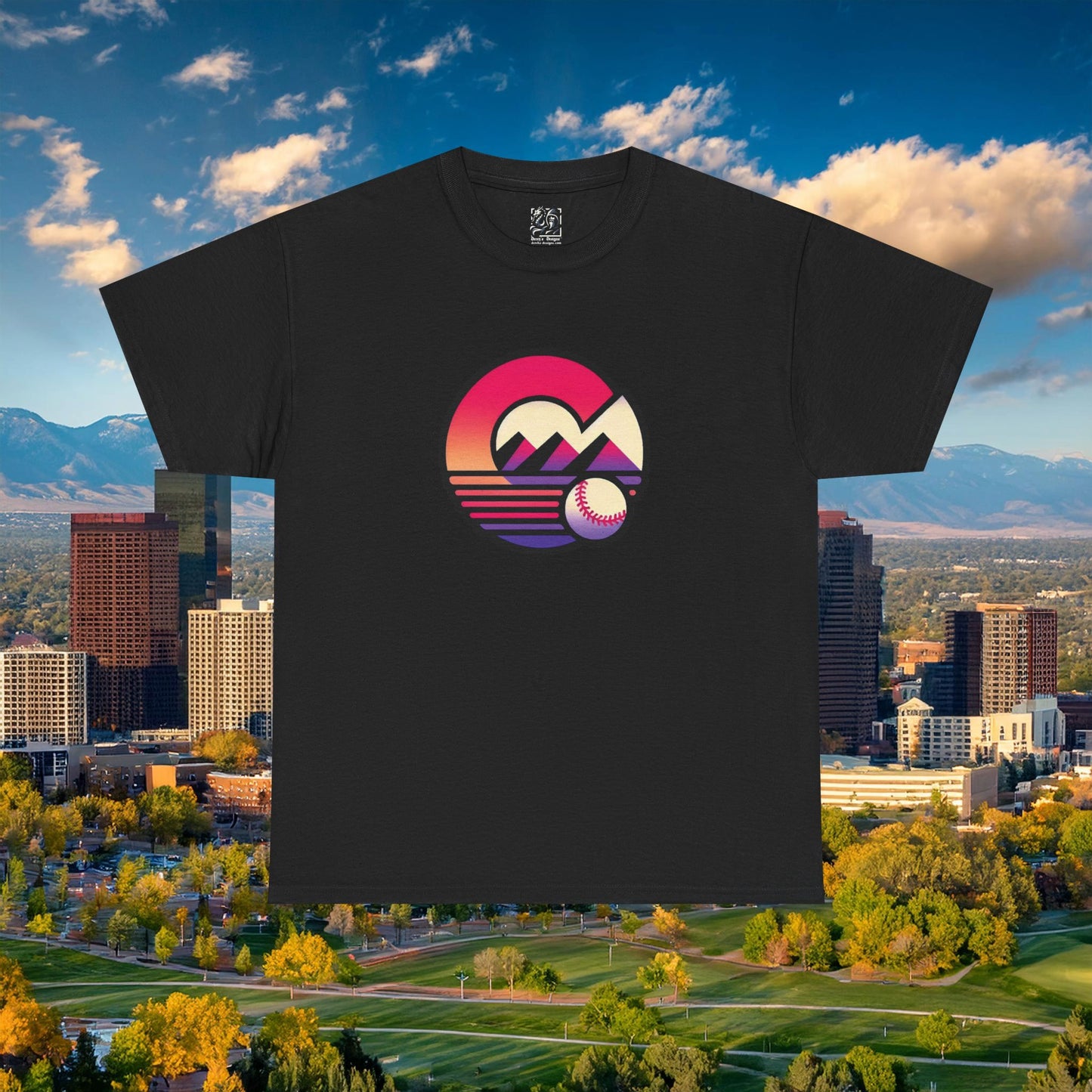 Retro Colorado Baseball Tee