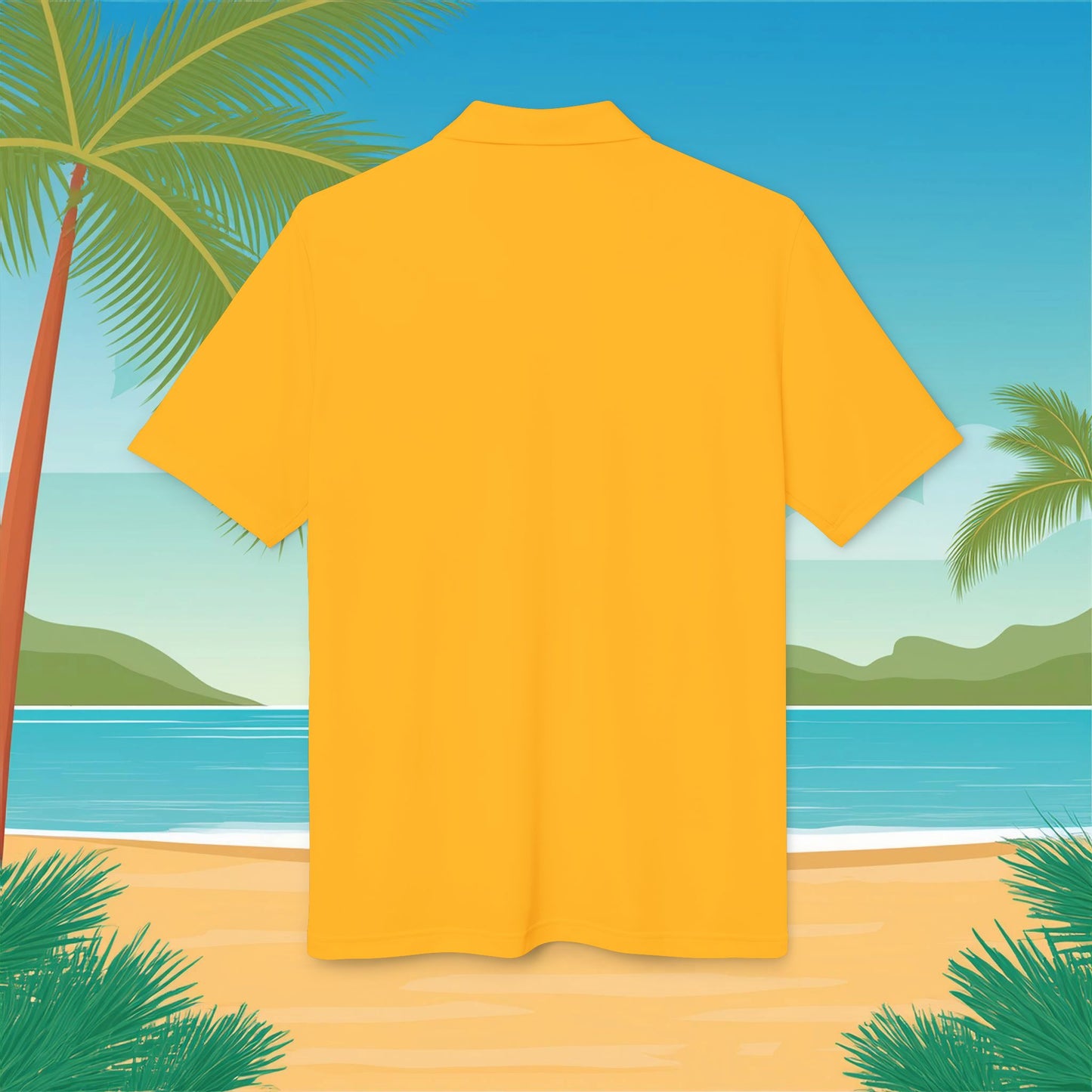 Miami Leaping Marlin adidas Performance Polo