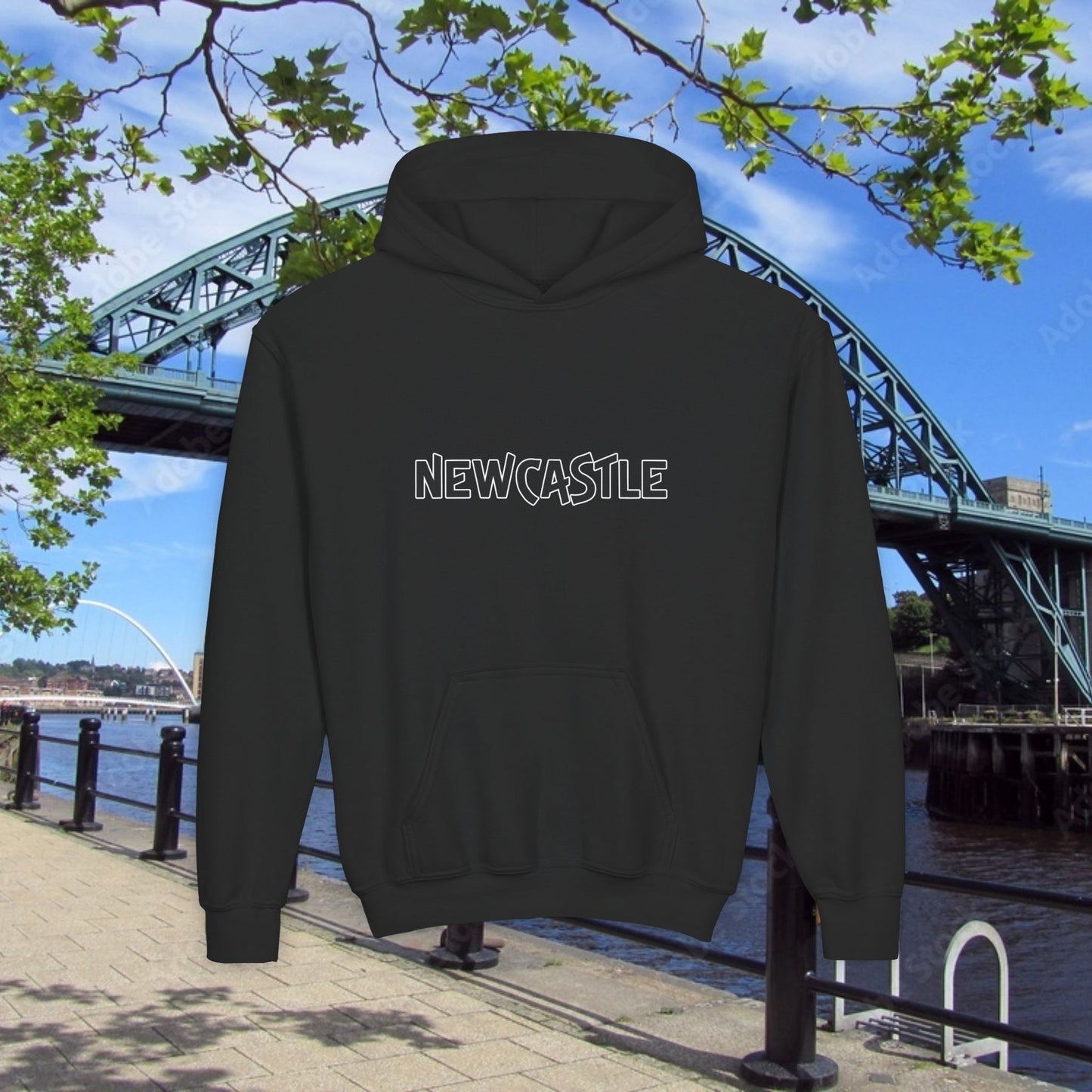 Newcastle United Little Magpie Youth Hoodie