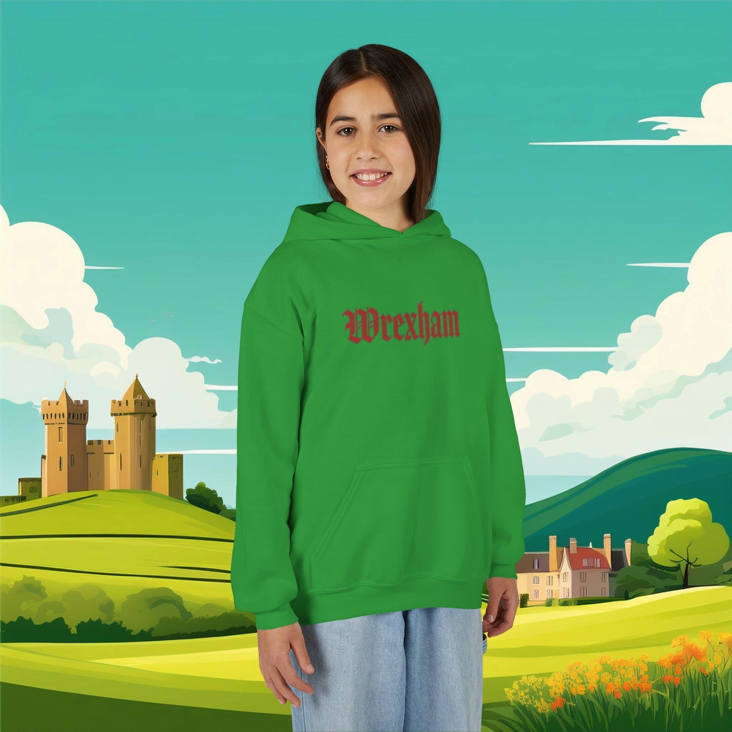 Wrexham Little Red Dragon Youth Hoodie