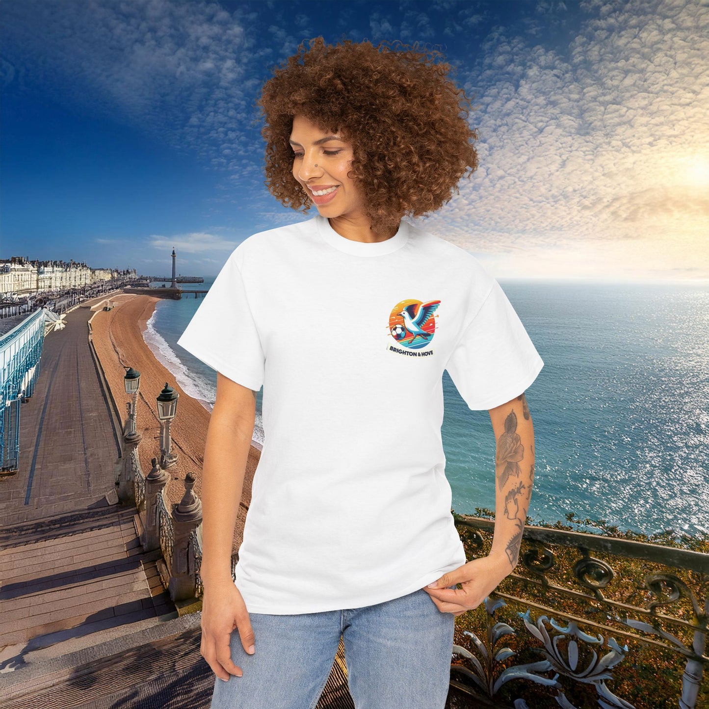 Brighton & Hove Albion Seagull Logo Tee