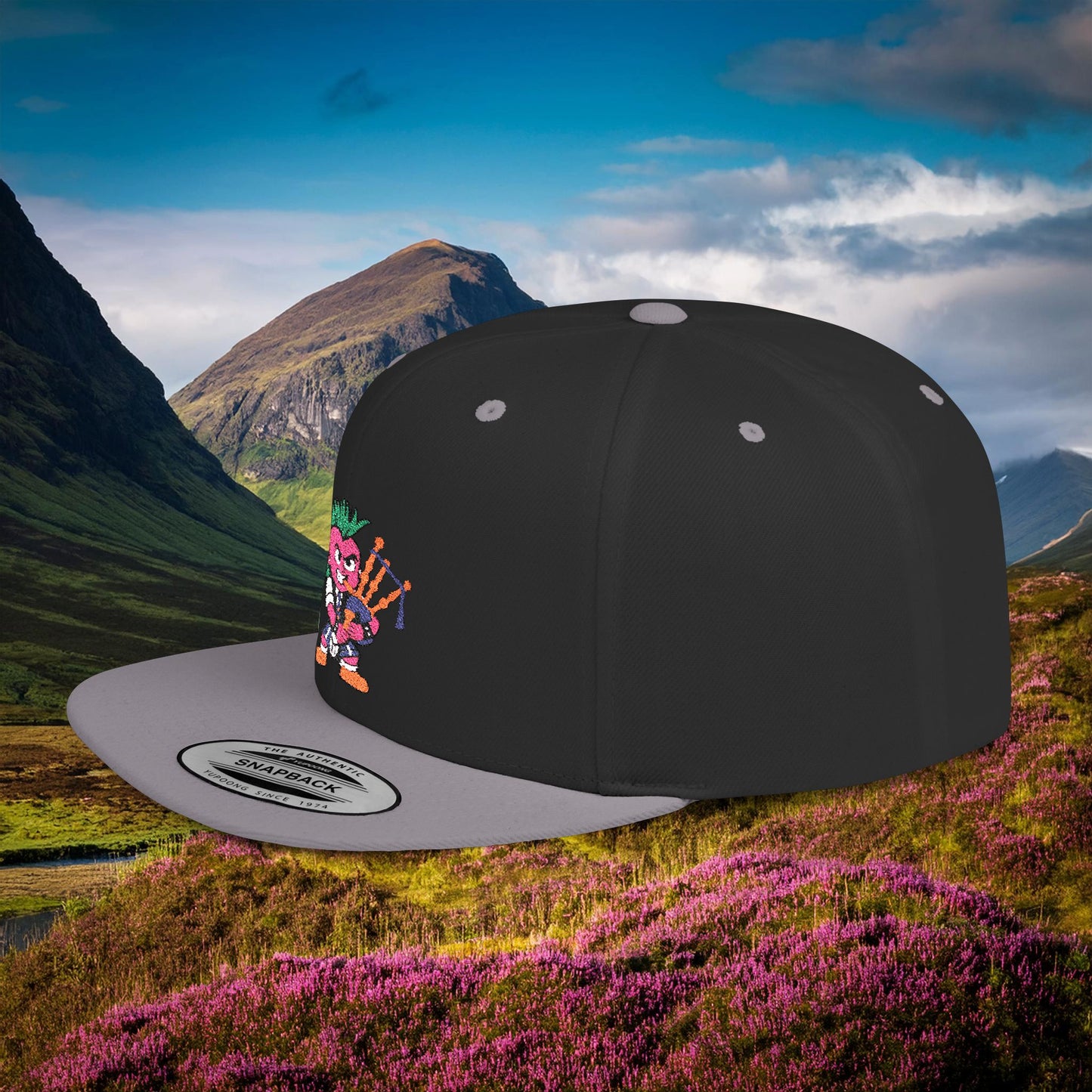 Scottish Punk Flat Bill Snapback