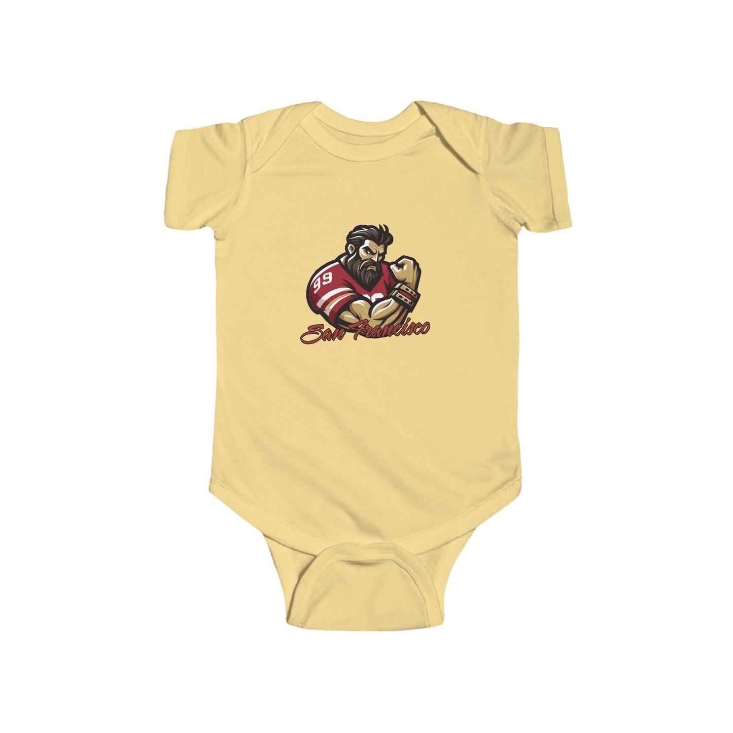 San Francisco Football Fan Infant Bodysuit