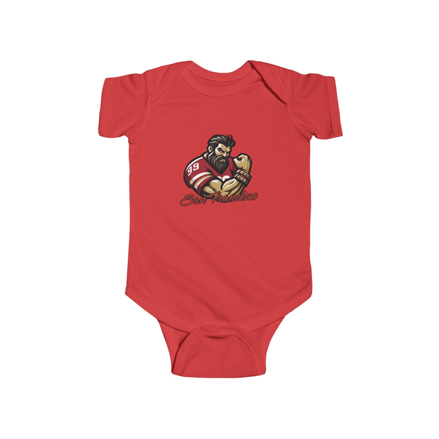 San Francisco Football Fan Infant Bodysuit