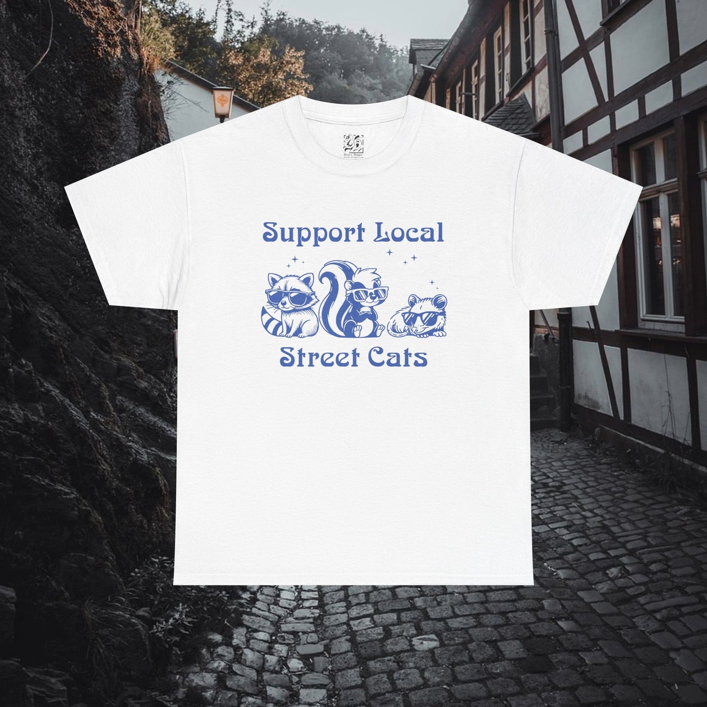 Support Local Street Cats Tee