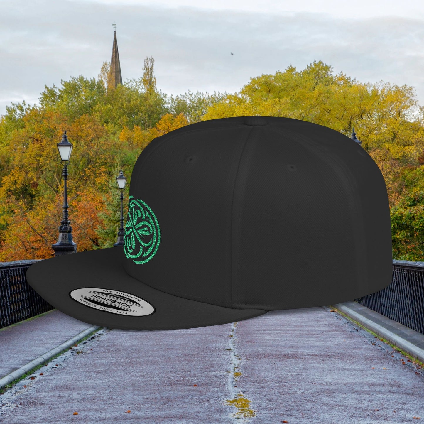 Celtic FC Crest Flat Bill Snapback