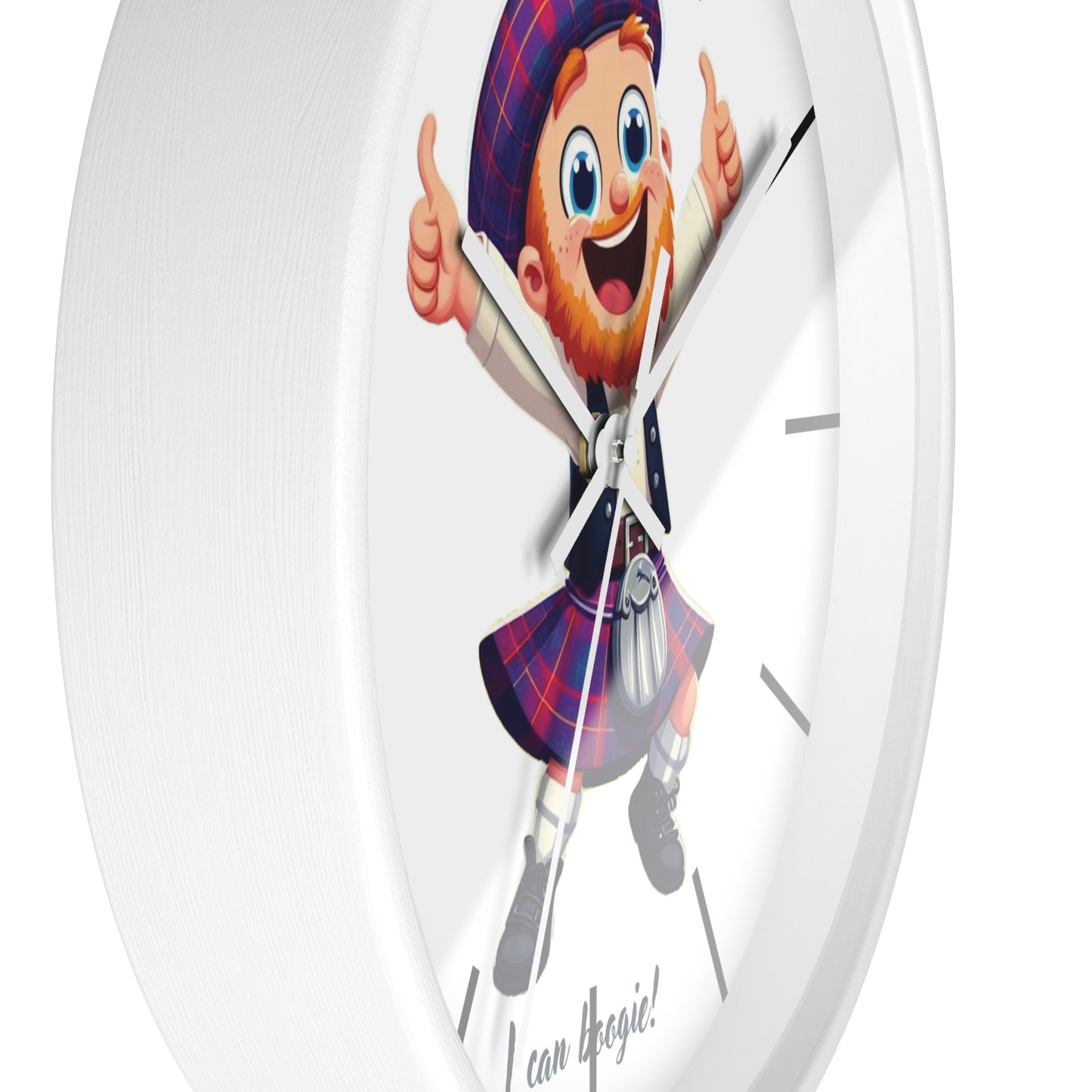 Scotland Can Boogie Wall Clock