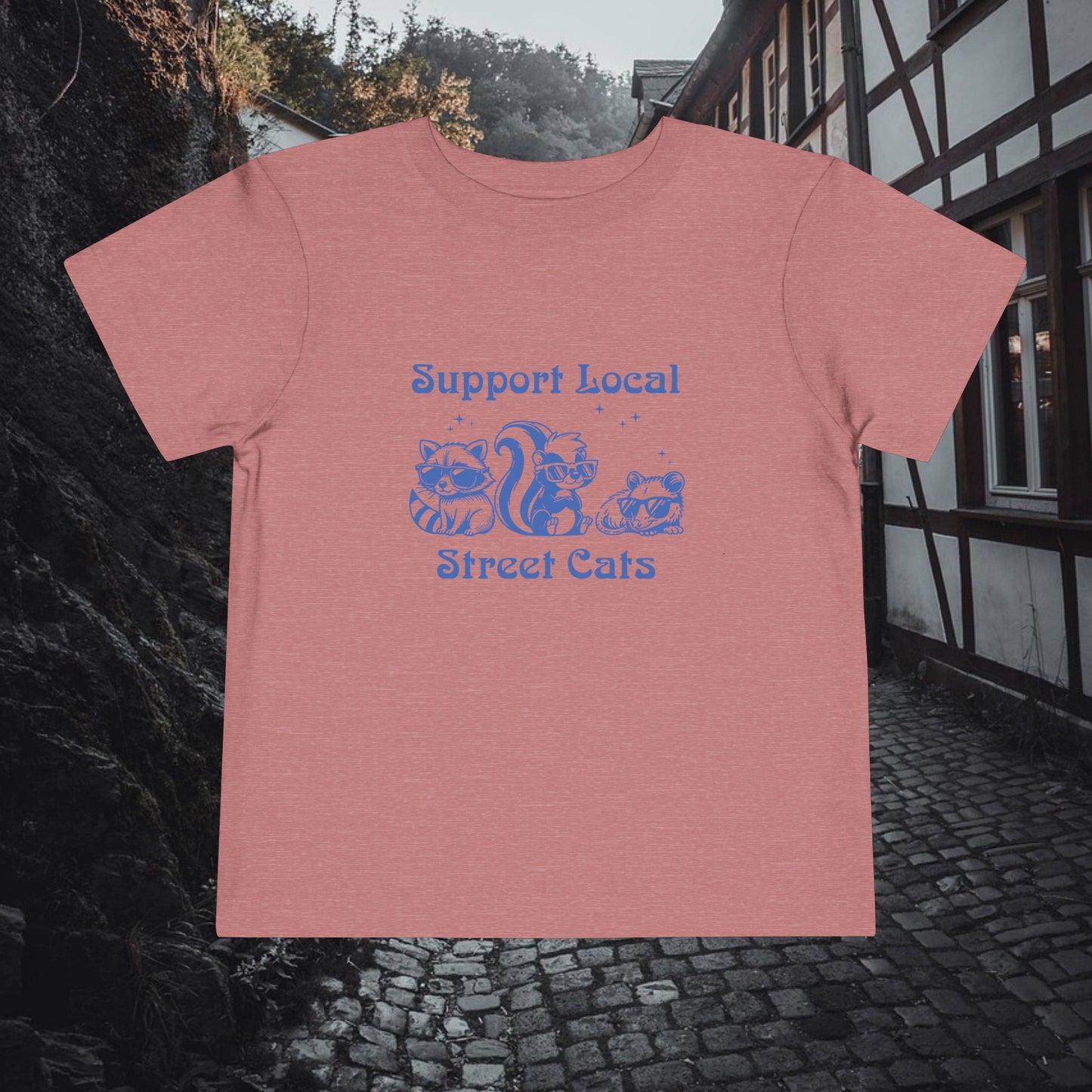 Support Local Street Cats Toddler Tee