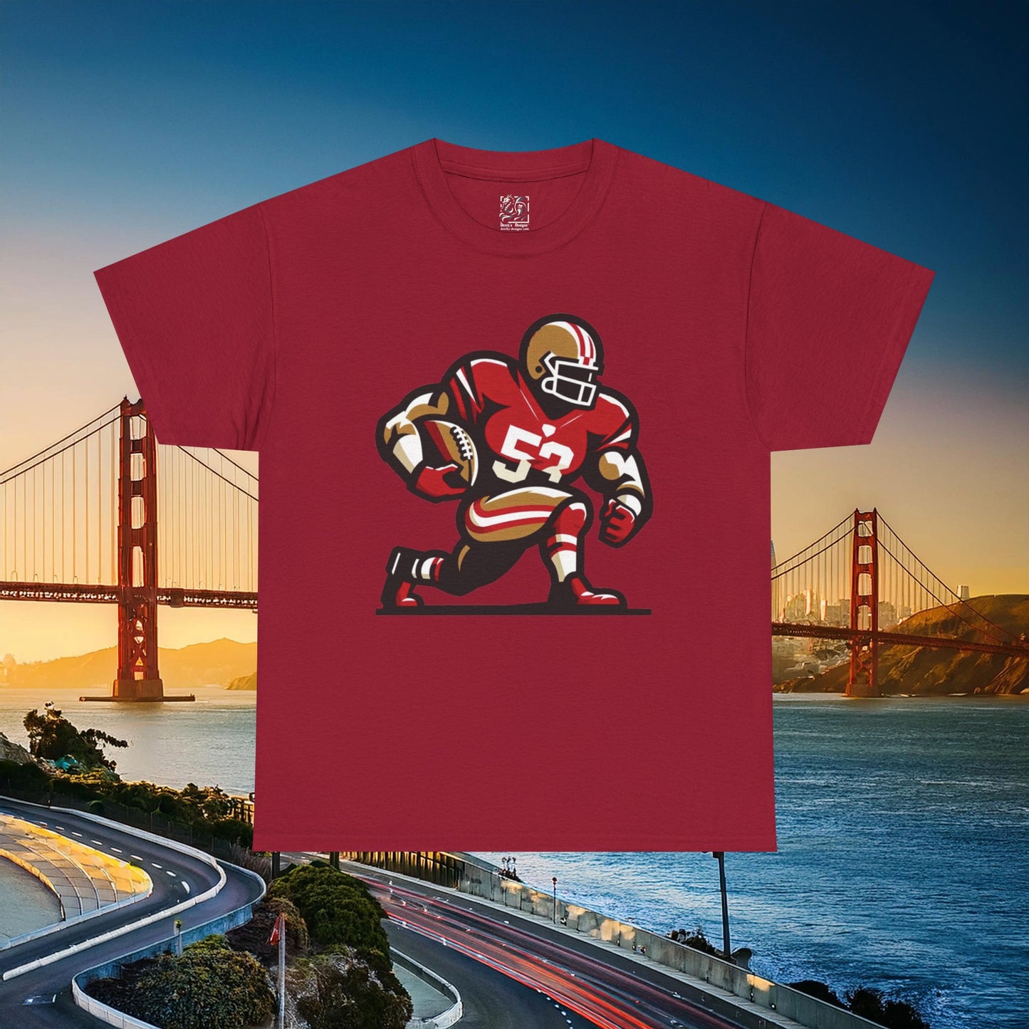 San Francisco Football Player Tee