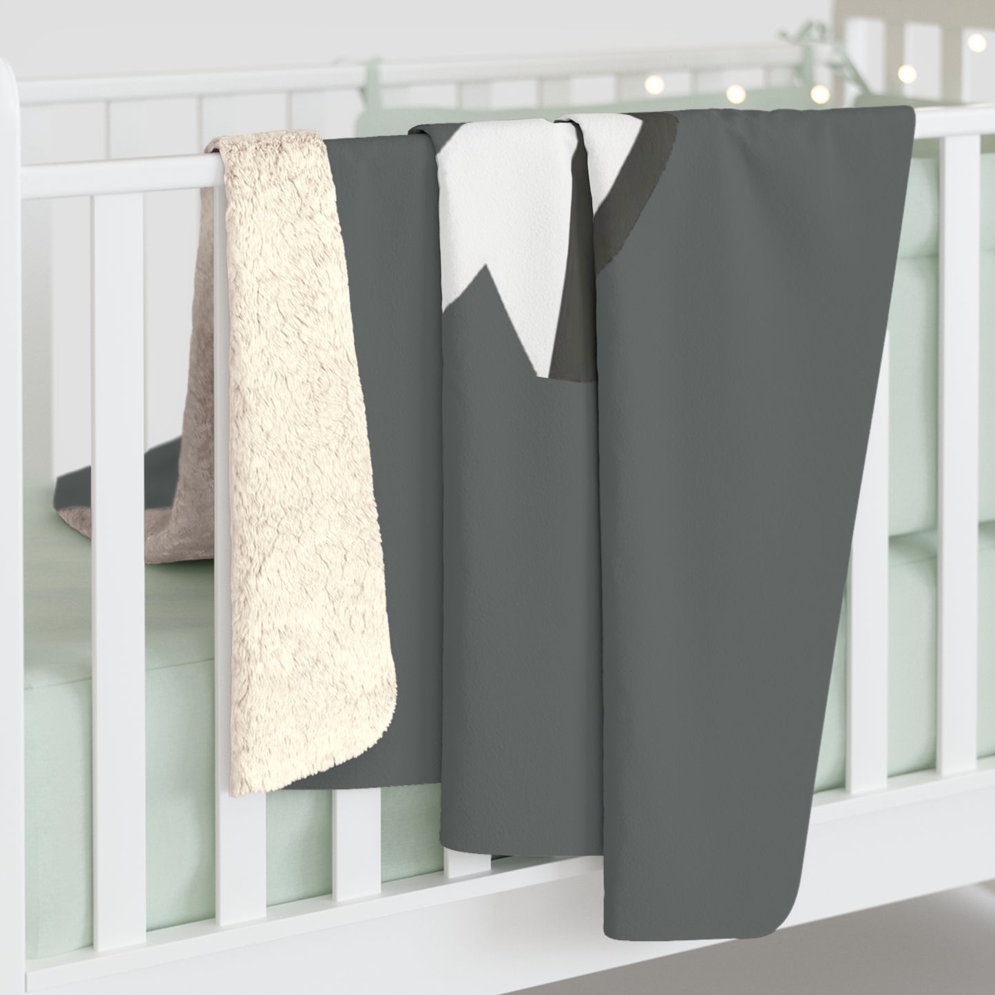 Mountain Dragon Sherpa Fleece Blanket