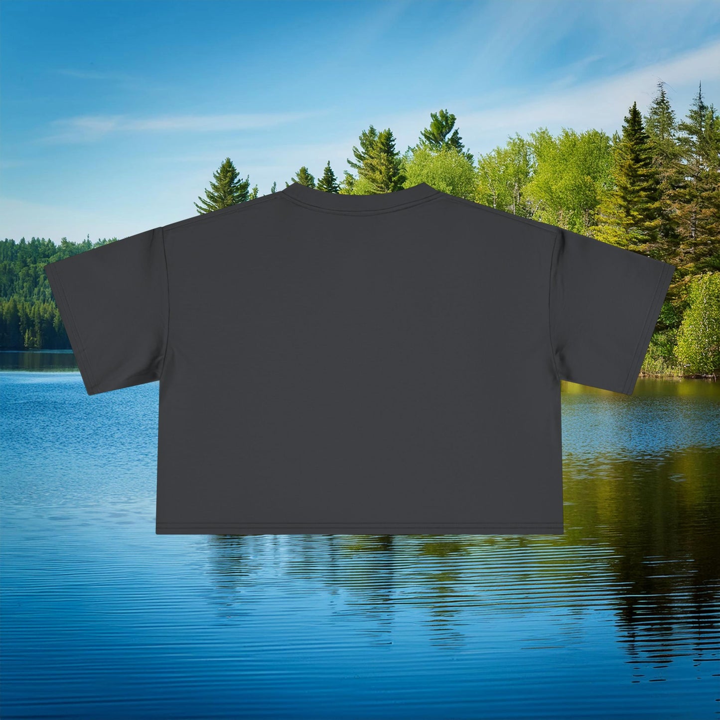 Timber Wolf Women's Crop Tee