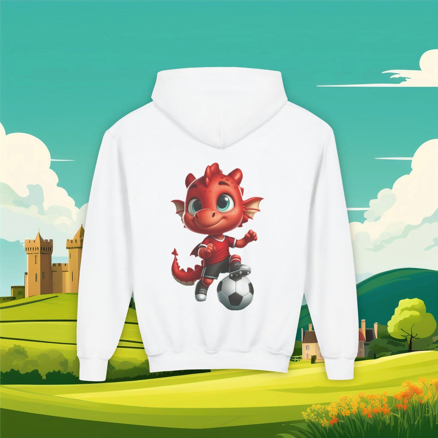 Wrexham Little Red Dragon Youth Hoodie