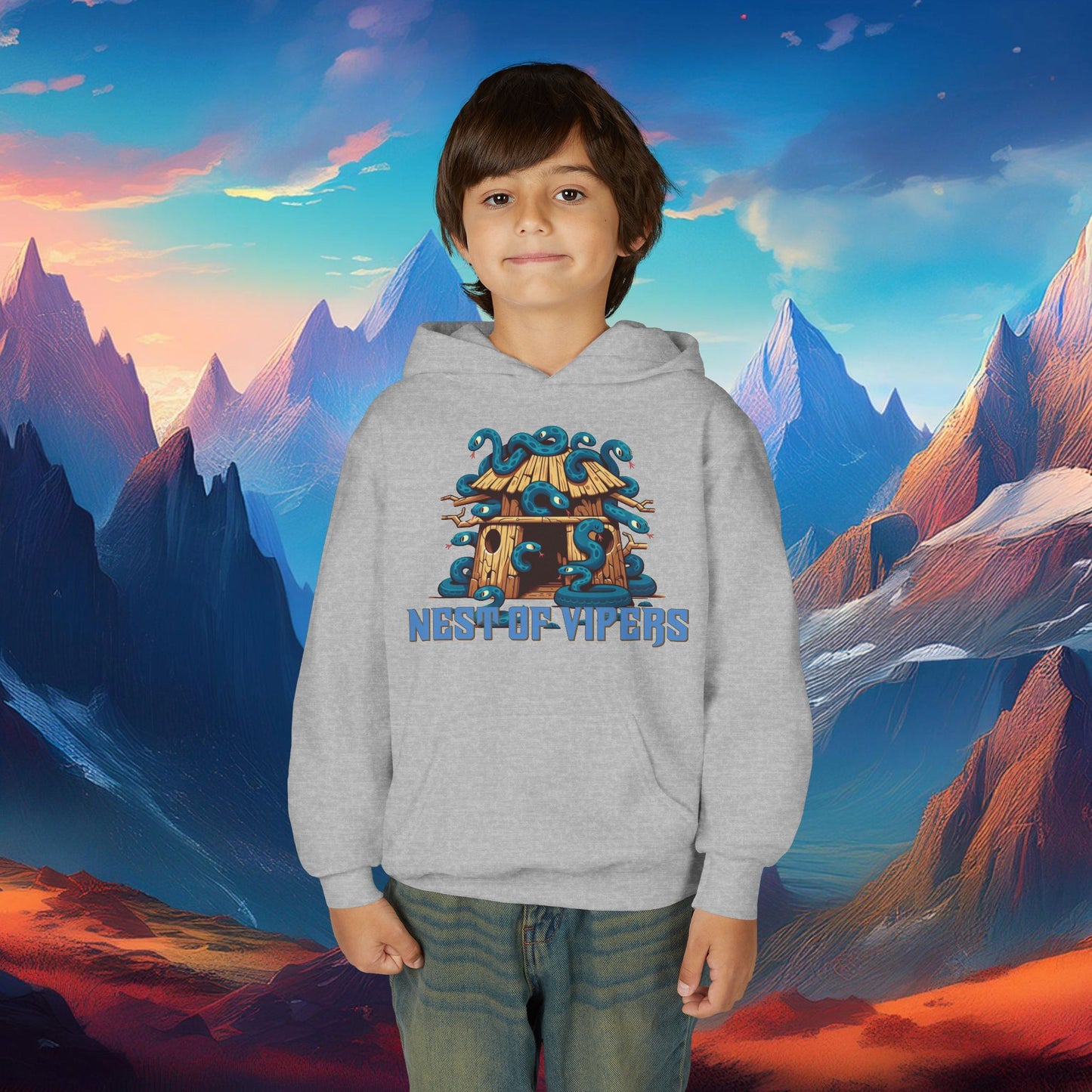Nest of Vipers Youth Hoodie