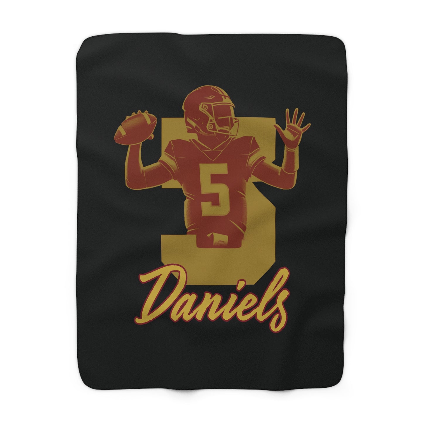 Washington Daniels Sherpa Fleece Blanket