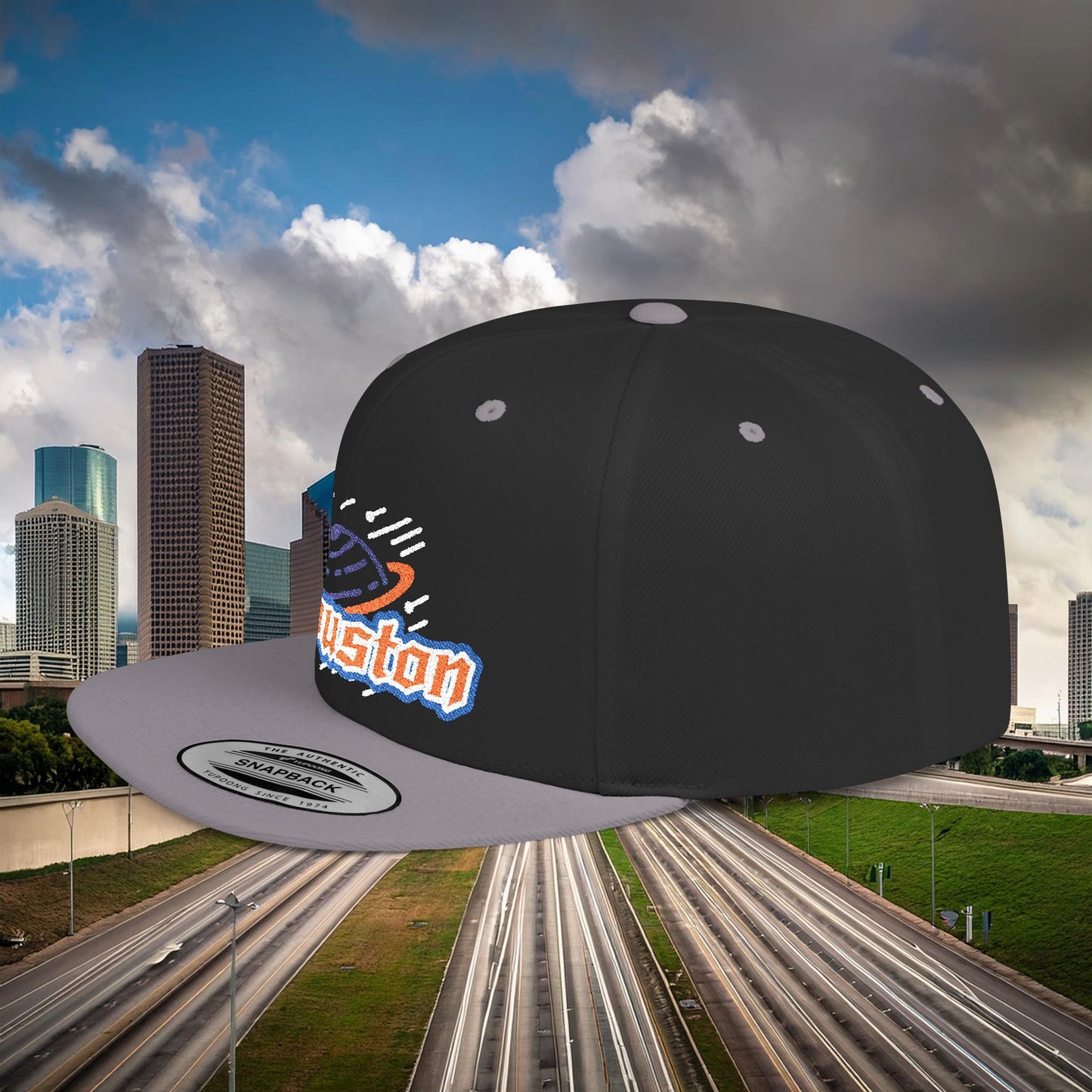 Houston Planetary Flat Bill Snapback