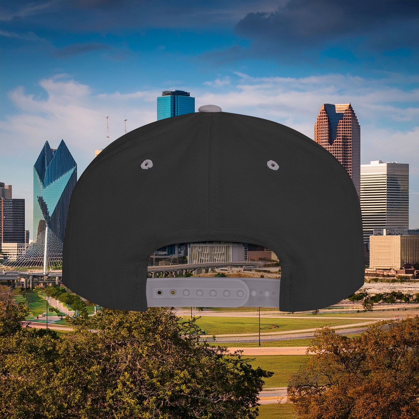 Dallas D Flat Bill Snapback with Star