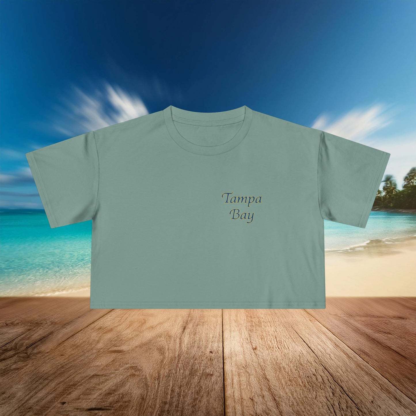 Manta Ray Women's Crop Tee