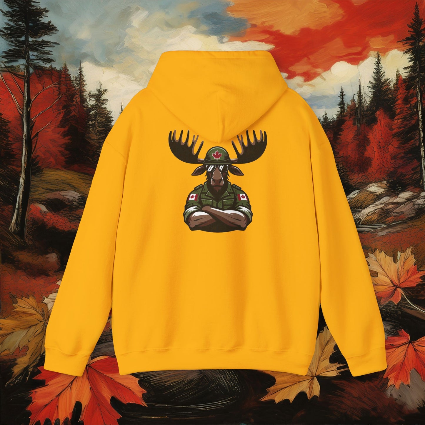 Canadian Moose "Facta Non Verba" Hoodie
