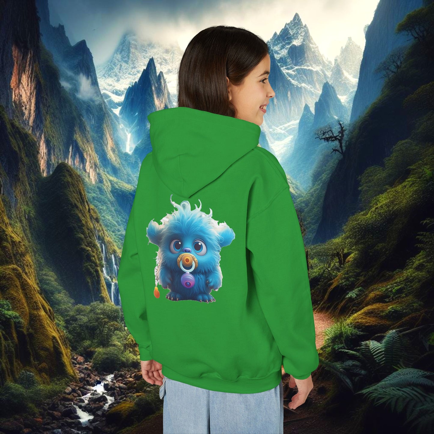 Baby Monster Youth Hoodie