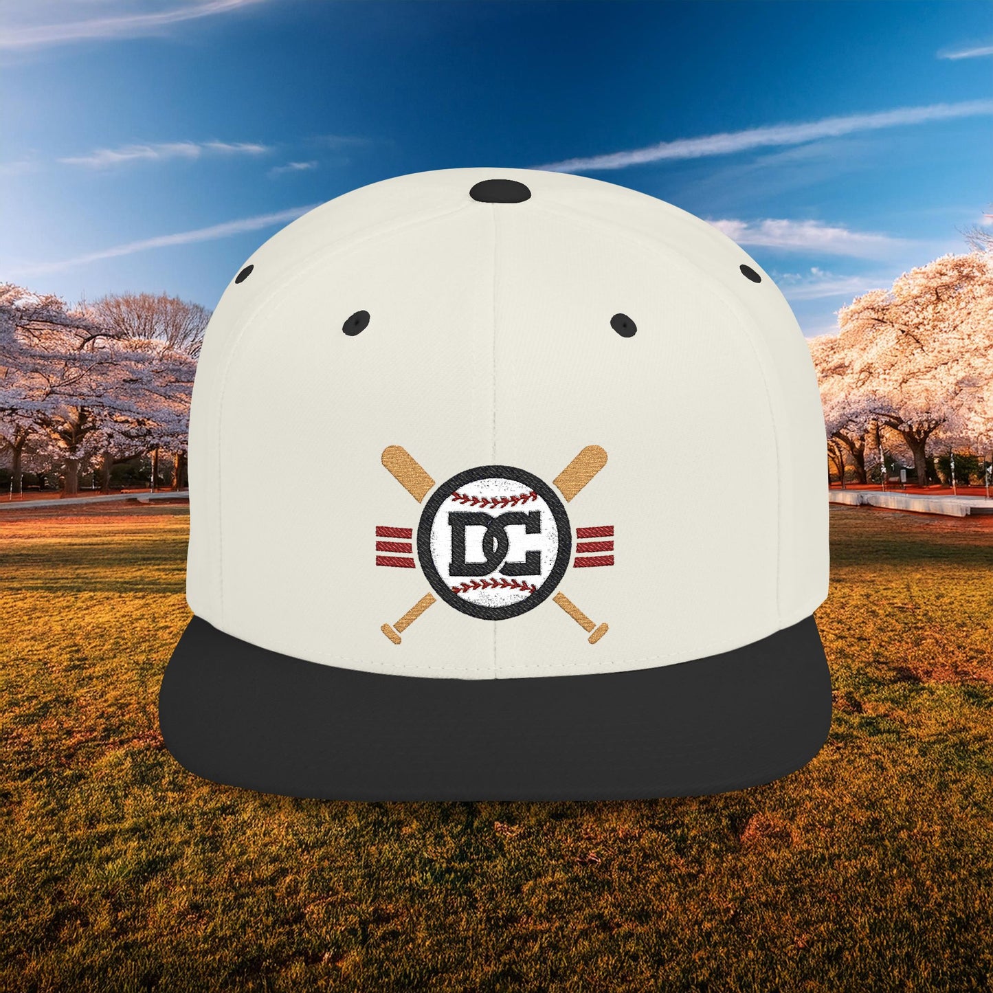 DC Baseball Flat Bill Snapback