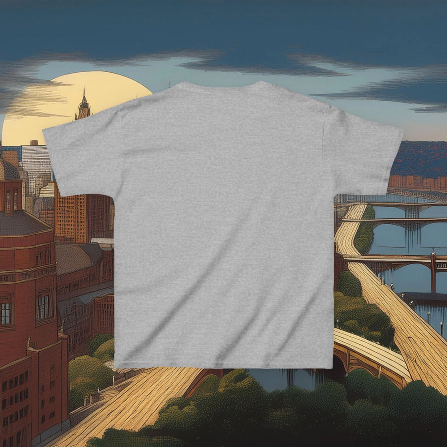 Pittsburgh Football Crest Kids Tee