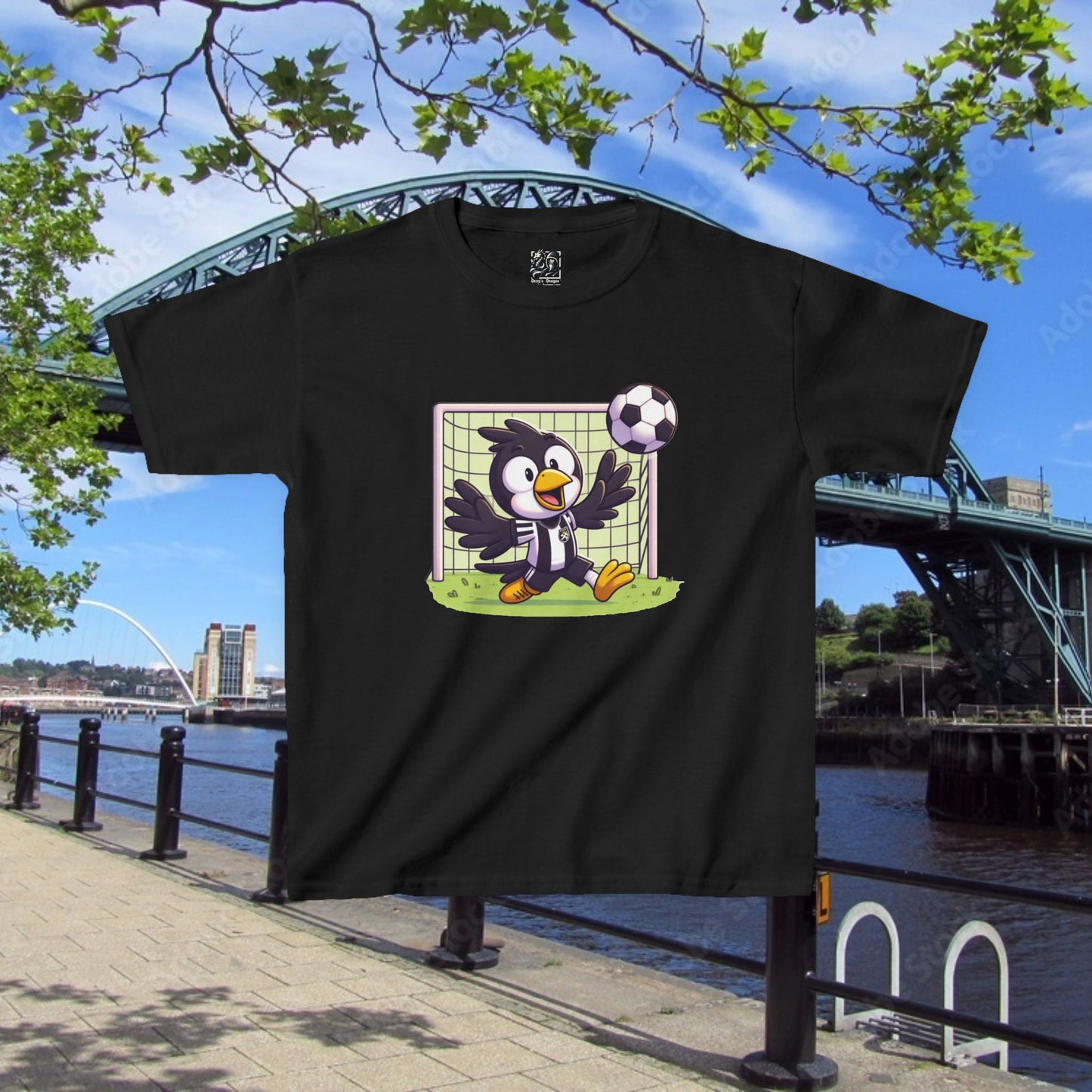 Newcastle United Mini Mag Keeper Kids Tee
