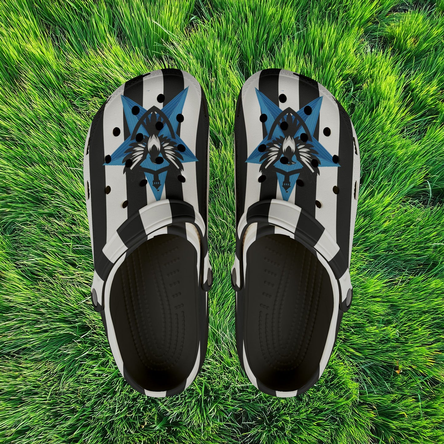 Newcastle United Blue Star Foam Clogs