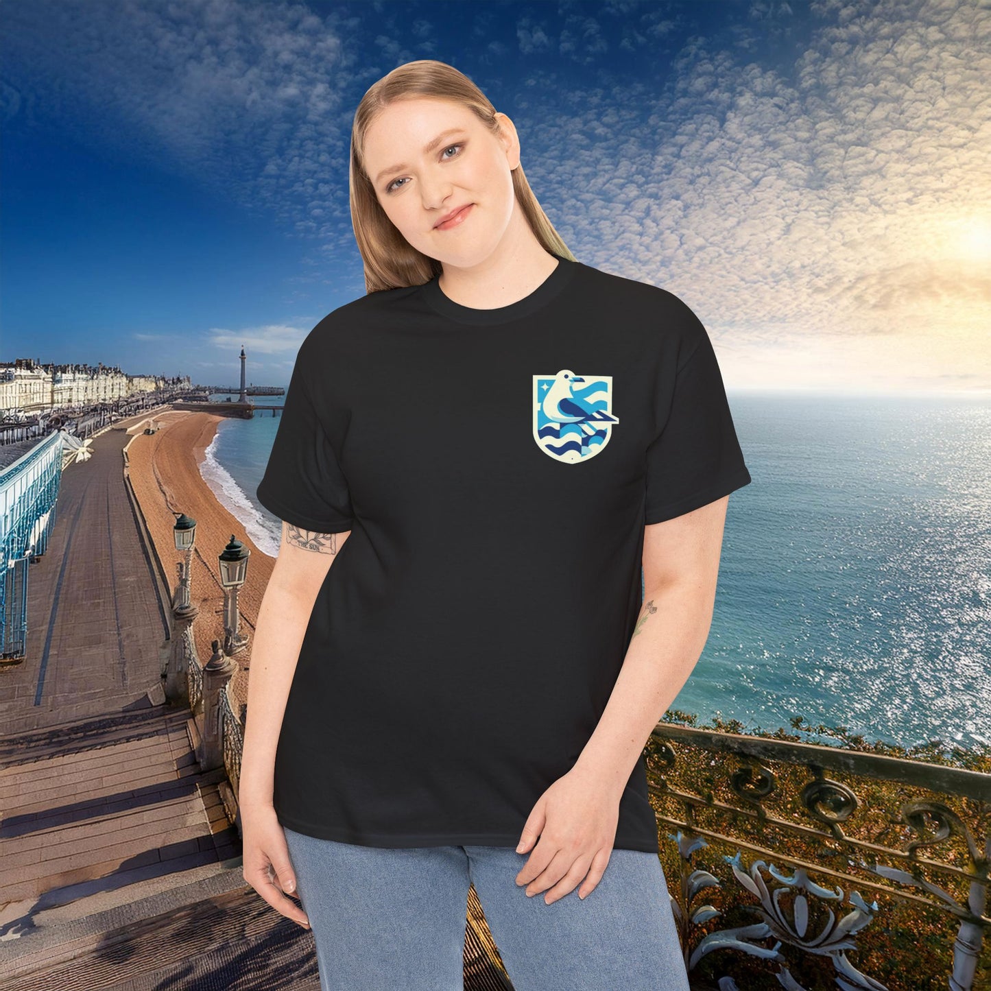 Brighton & Hove Albion Gull Crest Tee