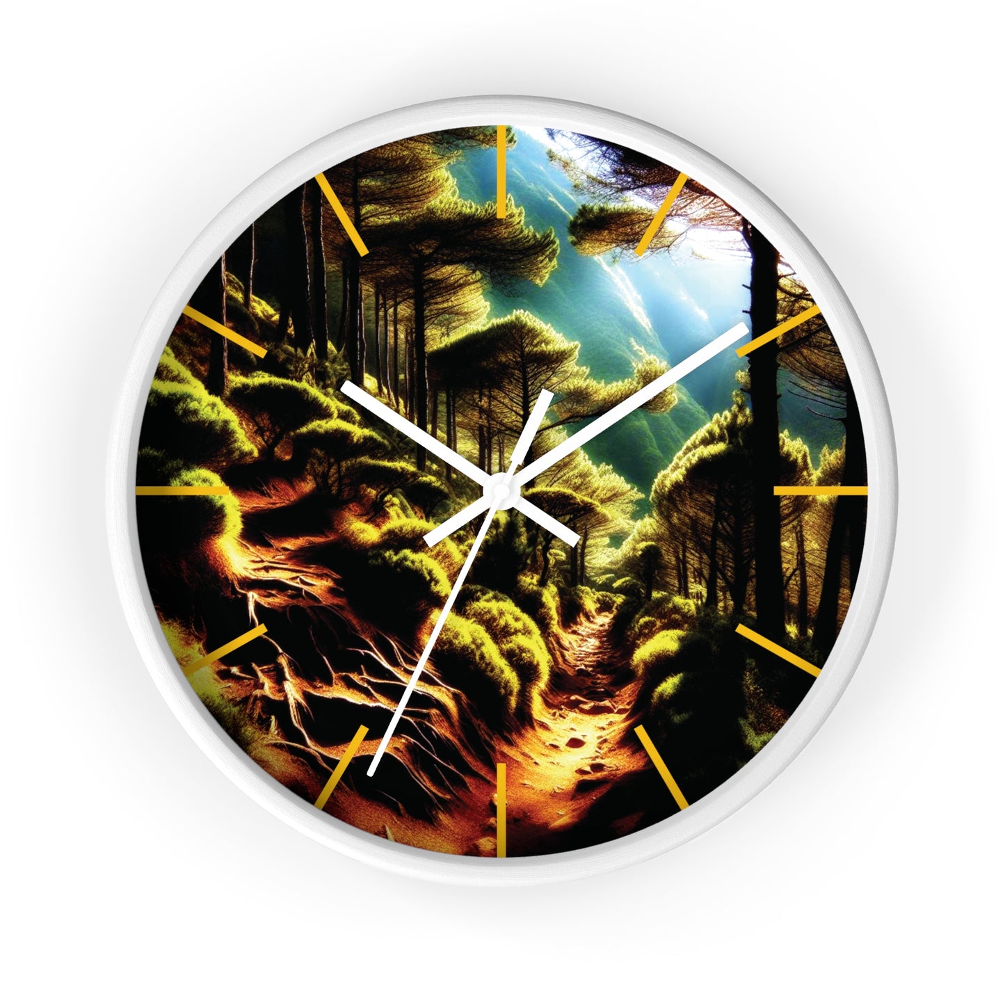 Enchanted Path Wall Clock