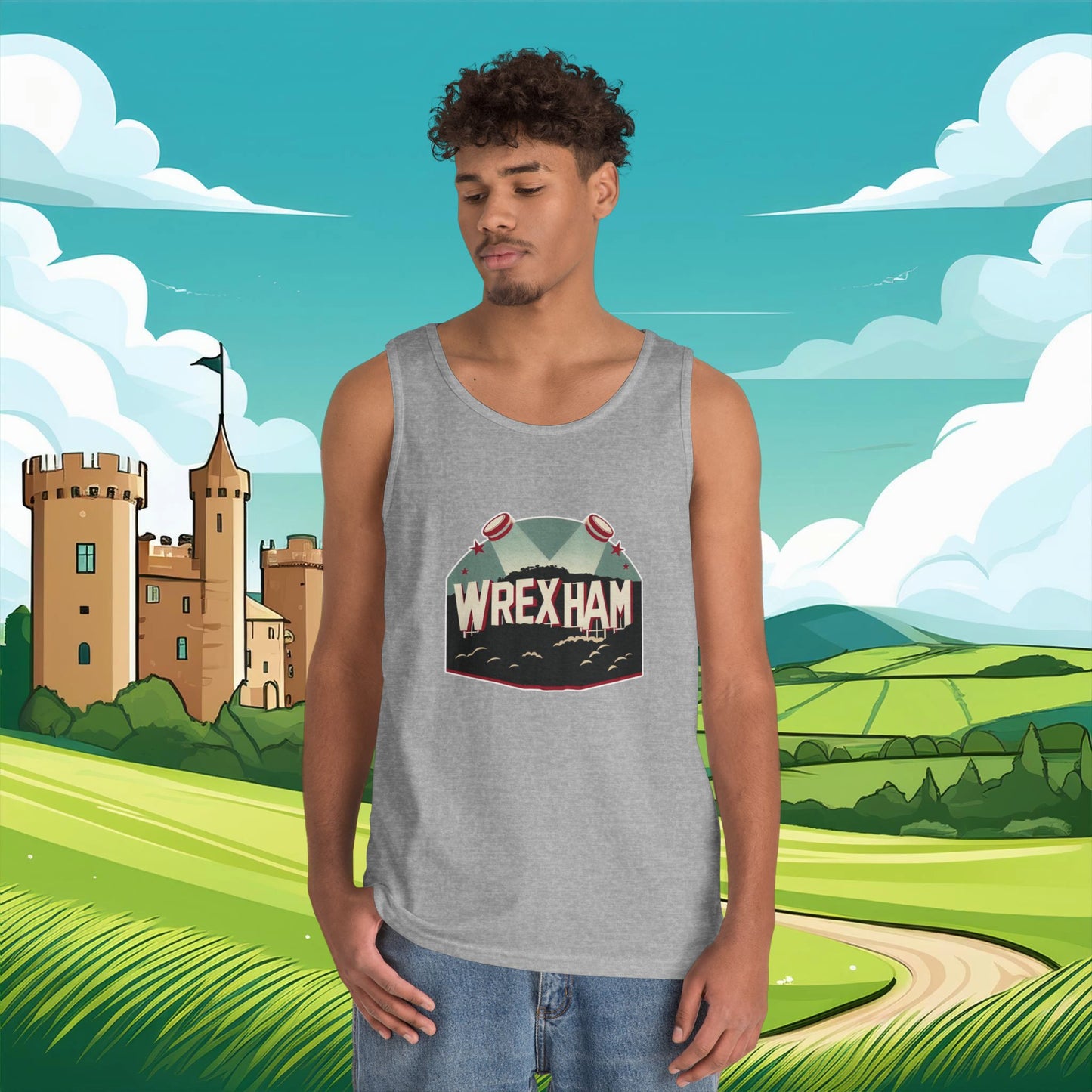 Wrexham Hollywood Sign Tank Top