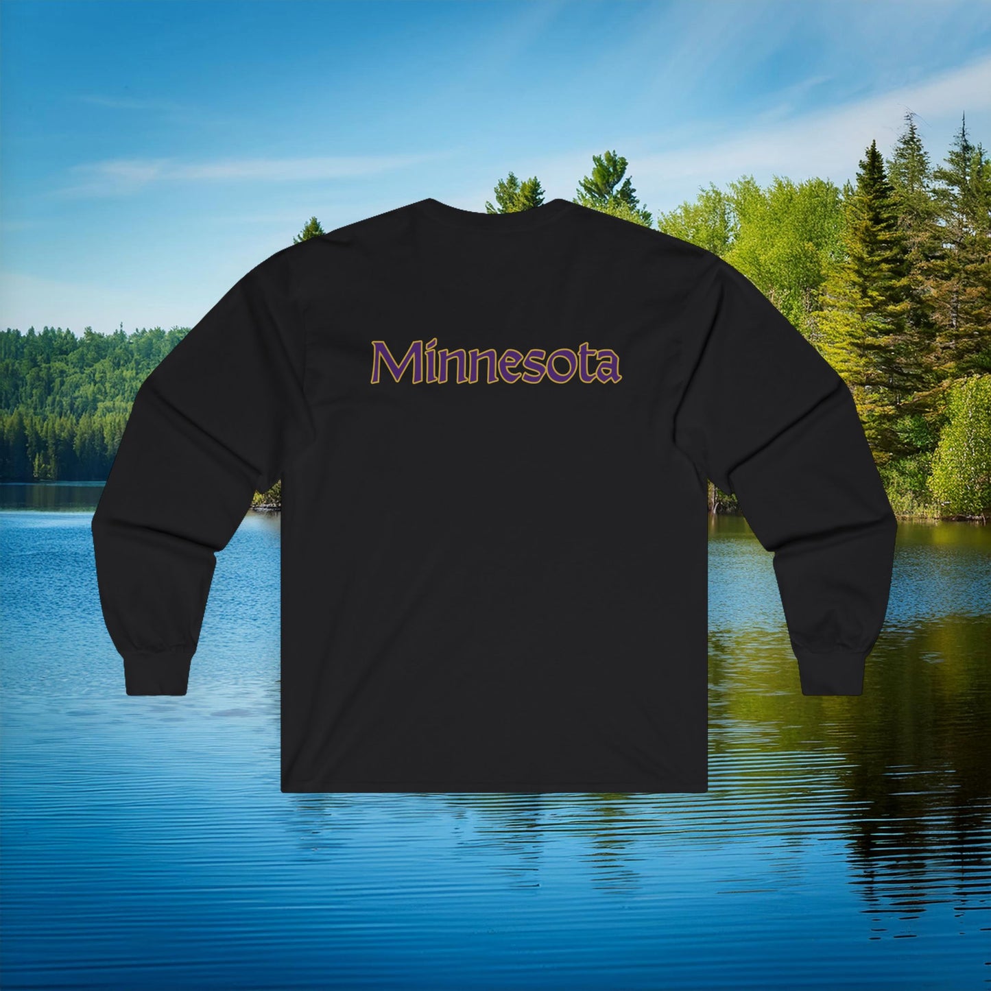 Minnesota Viking Logo Long Sleeve Tee