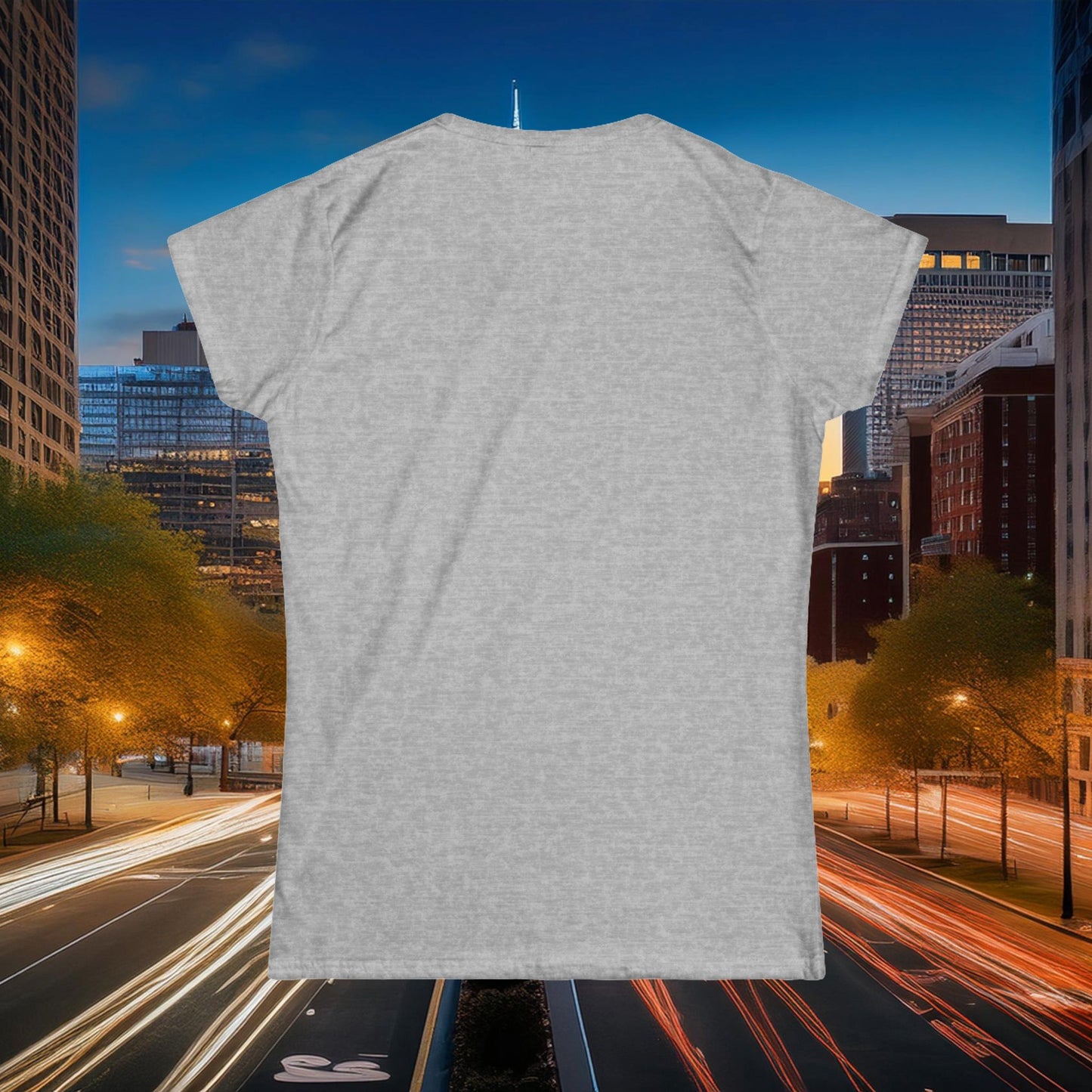 Philadelphia Eagle Logo Women's Softstyle Tee