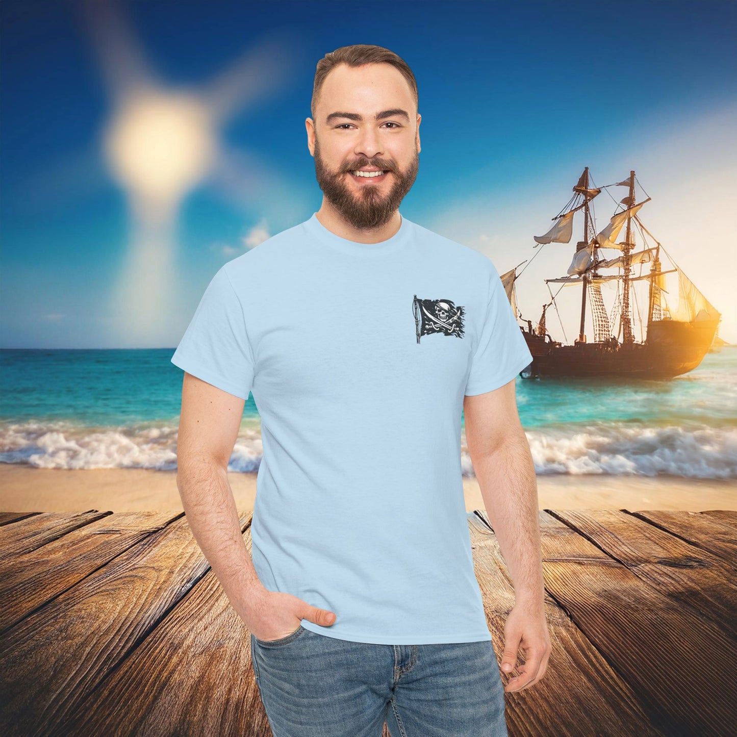 Pirate "Beatings Will Continue" Tee