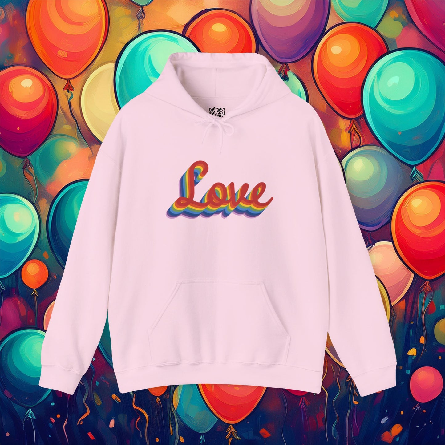 Rainbow Love Unisex Hoodie