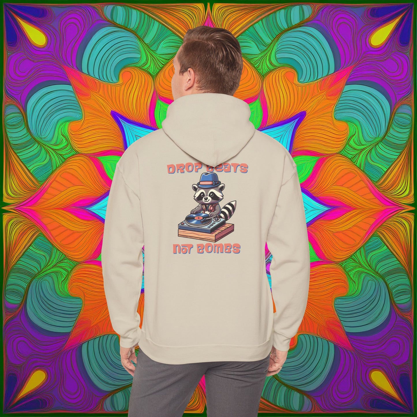 "Beats Not Bombs" Peace Hoodie